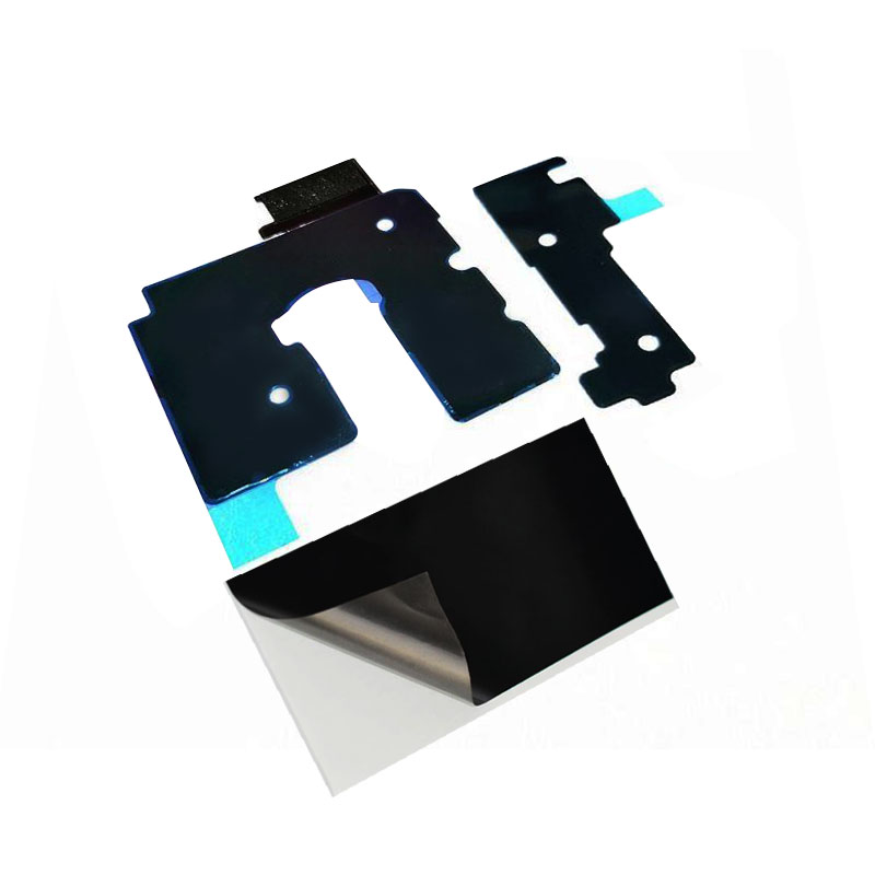 Graphite tape high thermal conductive film lithium battery cooling sticker black adhesive die cutting CPU Heat dissipation