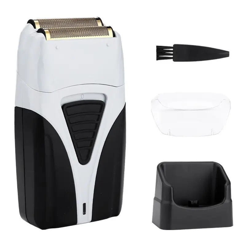 Professional Hair Clippers and Trimmer Pro Foil Lithium Titanium Foil Shaver, Cord/Cordless, Gray