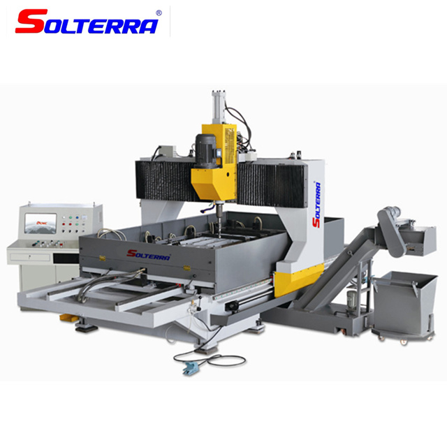 Стальная конструкция CNC стальные плиты сверлильный станок
