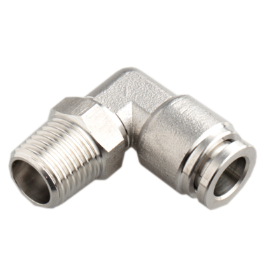 10 мм & 01 02 03 04 BSPT наружная резьба колено из нержавеющей стали Inox SS316L пневматический толчок для соединения фитингов с RoHS