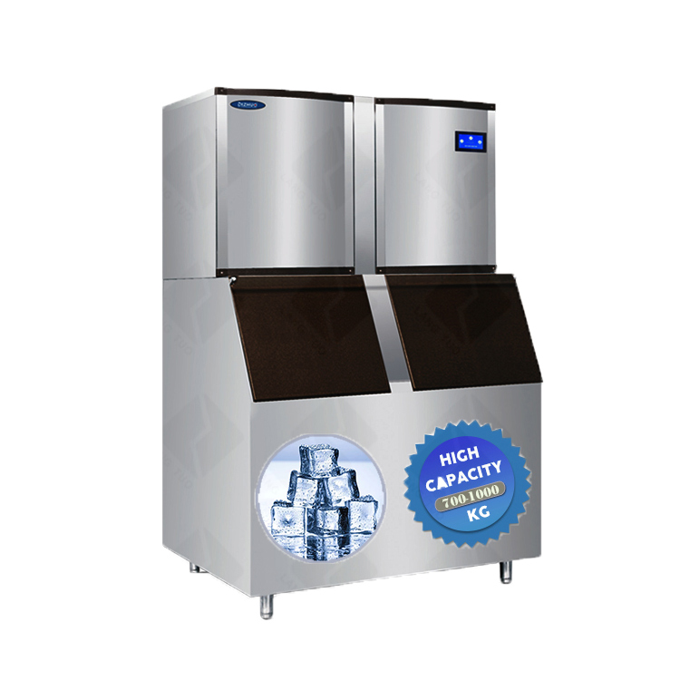 Langtuo LB1500T nugget крупногабаритный коммерческий Круглый Большой термоэлектрический льдогенератор