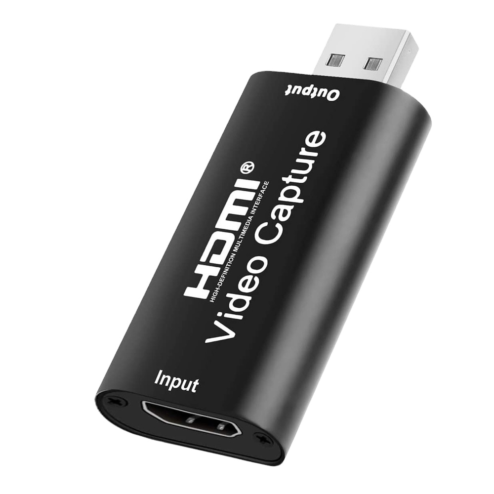 2020 New Developed 1080P Black Color USB 2.0 HDMI Video Capture Card for Video Live Streaming