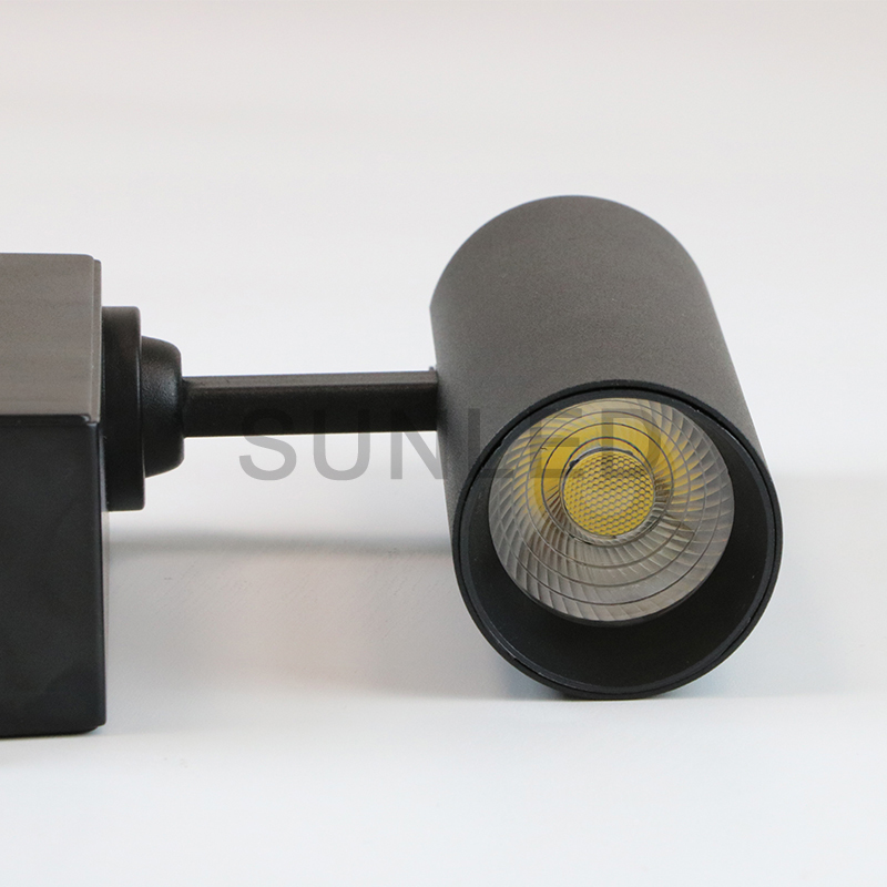 Best quality ac 220v led track light 12w exhibition hall spotlight