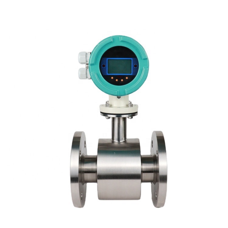 Жидкостный контроль трубопровод водяной насос бассейн клей цифровой modbus расходомер воды 2 4 8 дюймов электромагнитный расходомер