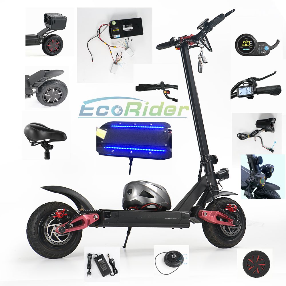 Ecorider E4-9 оптовая продажа с фабрики, Электрический скутер запчасти и аксессуары, Электрический скутер каркаса кузова запчасти