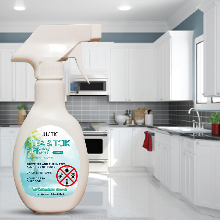 Multifunctional Flea dry powder mist dog flea spray for dogs pets at home