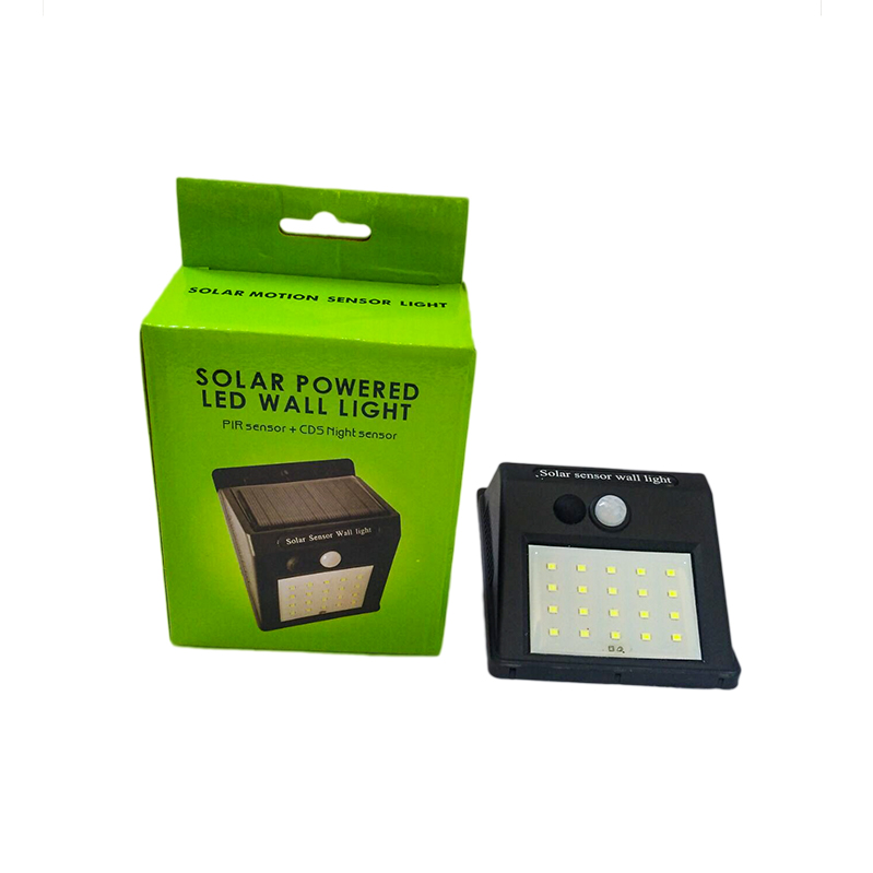 factory Cheap prices 25w Solar powered led mition sensor wall light