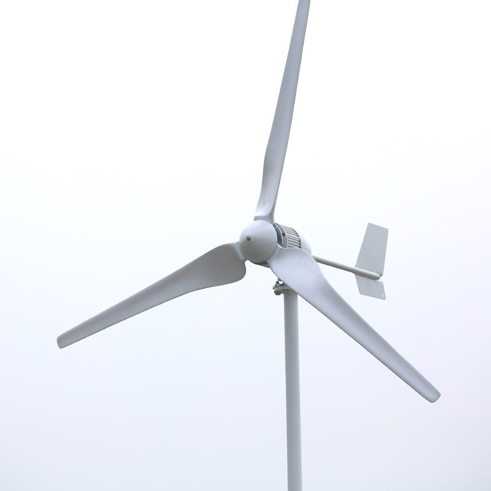 48V Low RPM 1.5KW Horizontal Axis Wind Turbine Generator Home Use