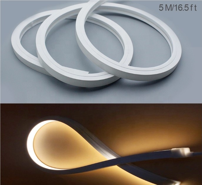16*16mm Square shape Silicone LED Channel DIY Neno Rope light