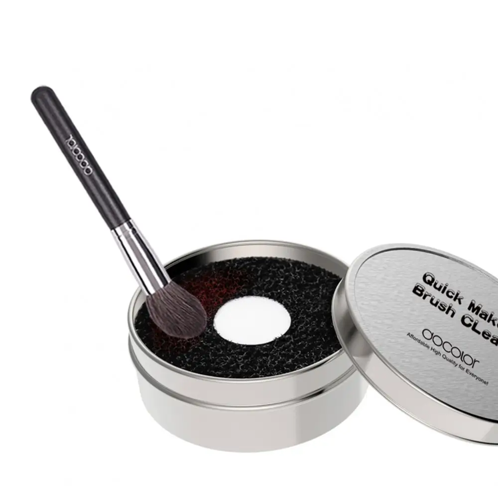 Косметические кисти для макияжа QJH01 Docolor, губка для удаления оттенков, щетки для мытья макияжа, скребок для чистки, инструменты, очистители