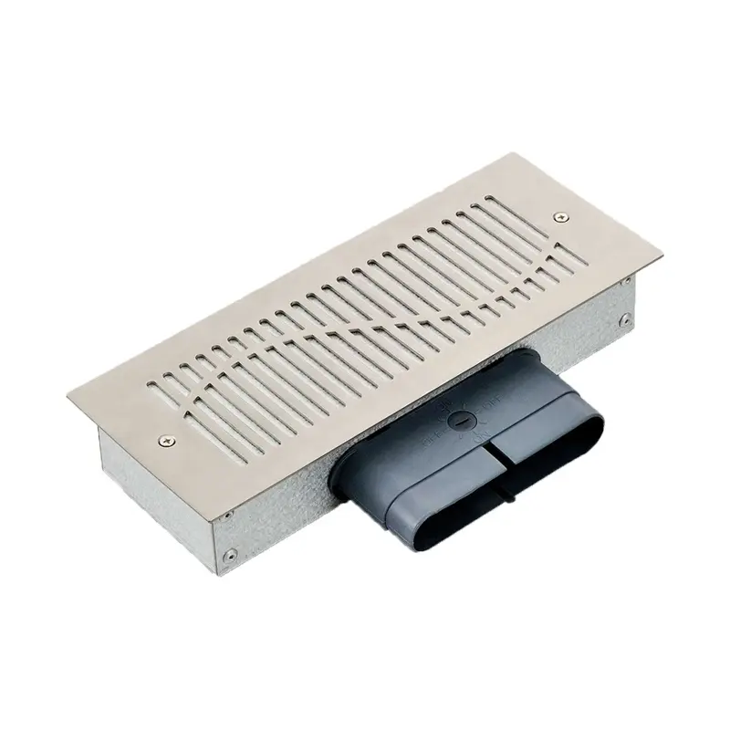 Metal floor sidewall and ceiling type air diffuser for ventilation system ERV HRV and air conditioning system