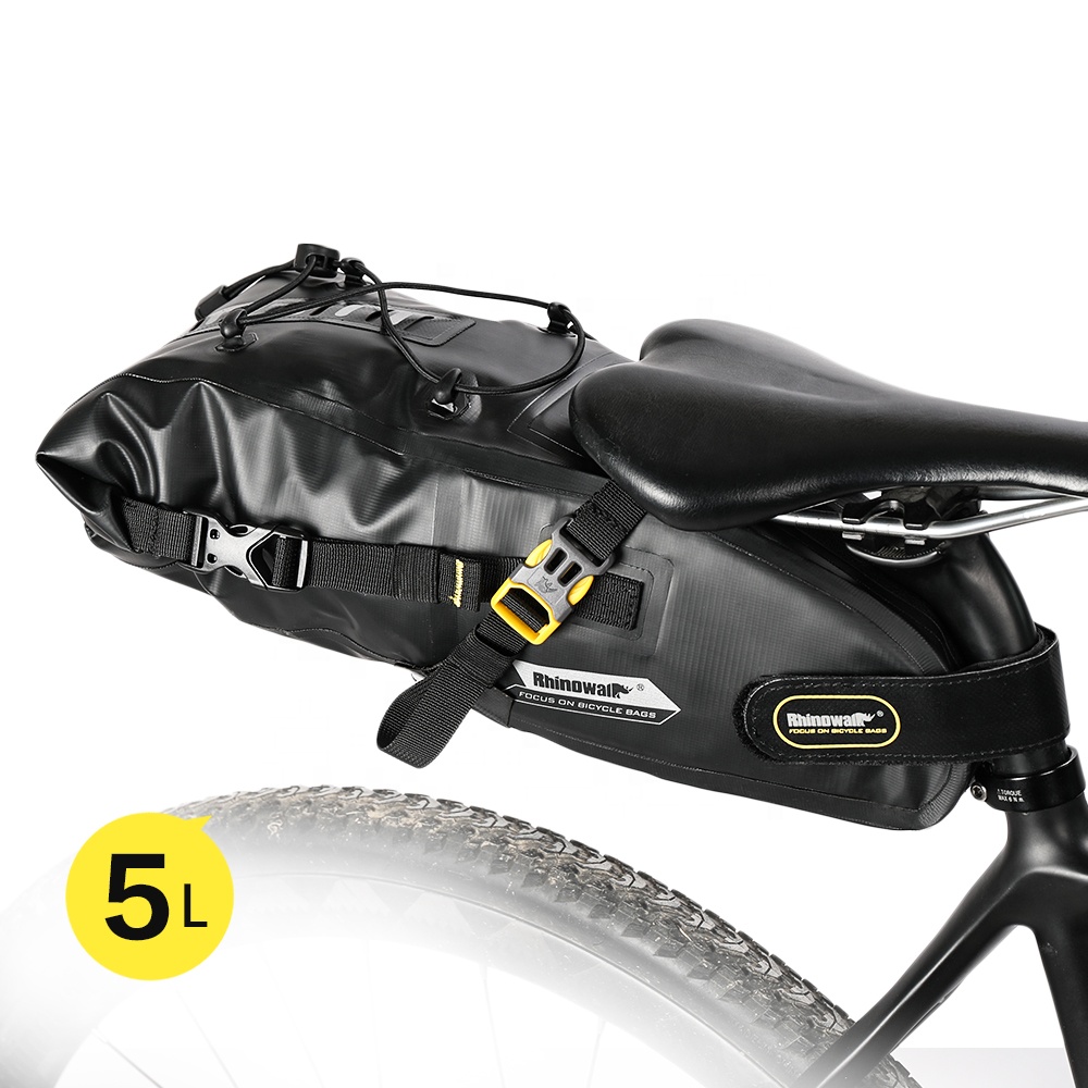 Rhinowalk 5L Водонепроницаемая велосипедная седельная сумка MTB велосипедная седельная сумка велосипедная сумка на заднее сиденье
