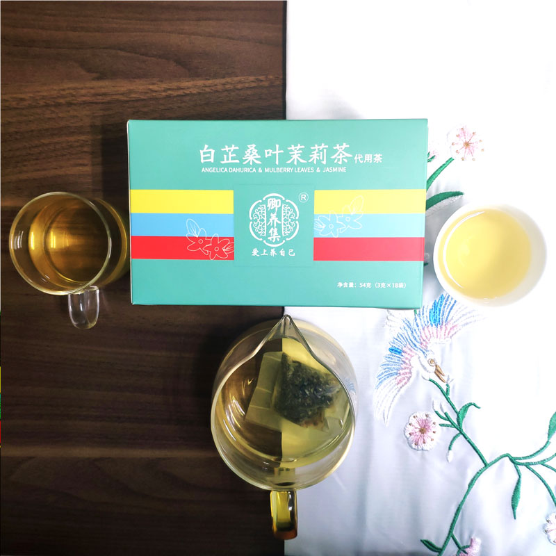 Китайский травяной чай anhui, отбеливающий чай для кожи radix angelicae jasmine