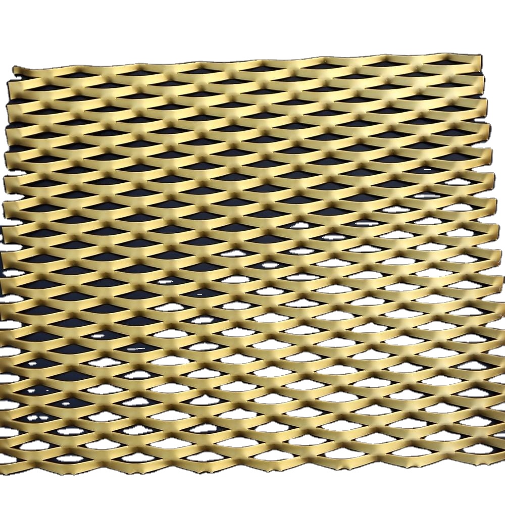 low carbon steel aluminum stainless steel expanded metal mesh