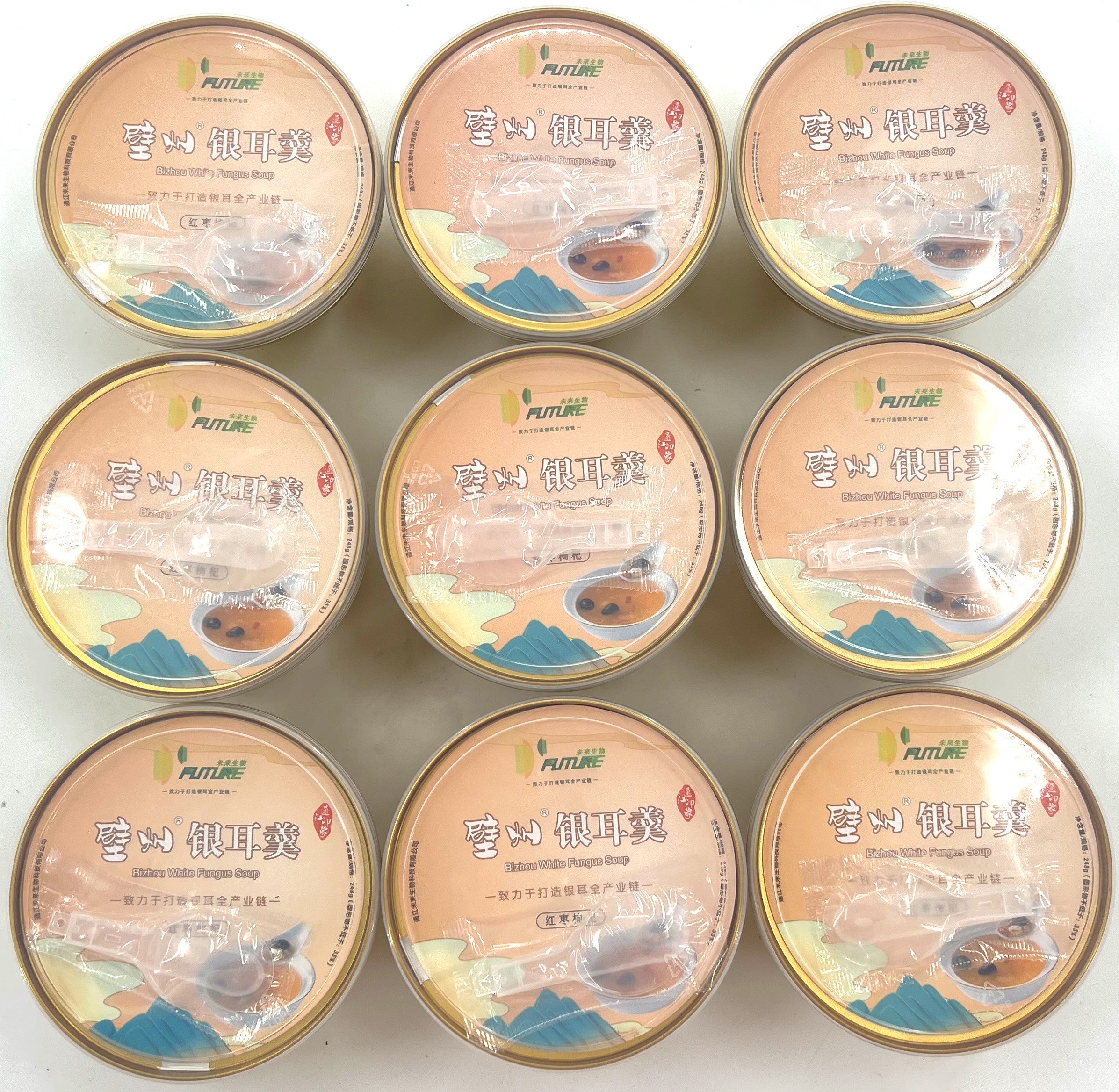 160g Instant Soup Quick and Easy White Fungus Tremella Halal Certified