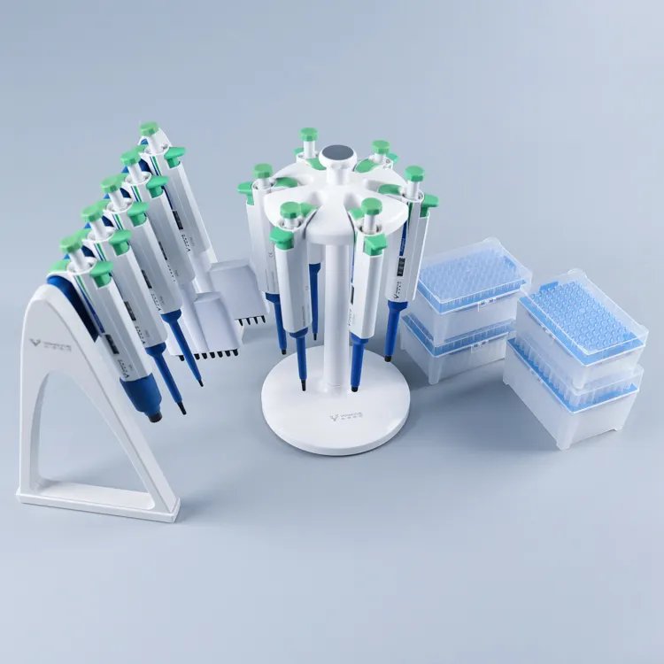 Disposable Plastic Laboratory Racked High Precision Quality Micropipette Pipette Tips Box 200ul 05 To 5ml