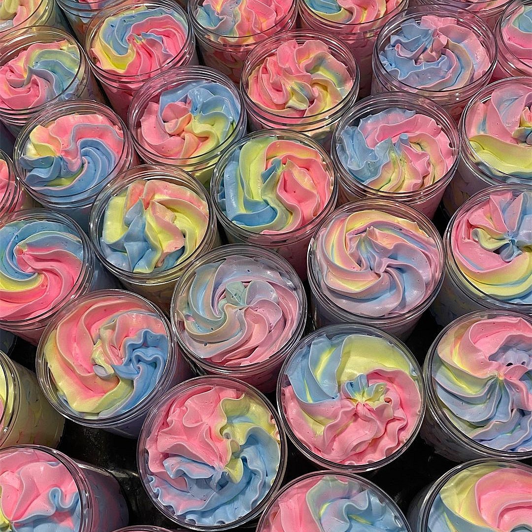 Jars Container Whipped The Shop Packaging Private Label Organic Vegan Containers Butters Rainbow Cream Body Butter Wholesale