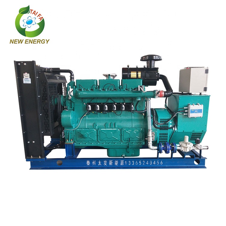 Factory supply biomass fuel 100kw straw gas generators