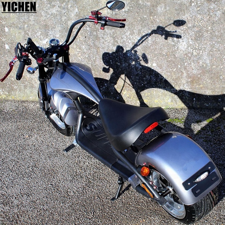 YICHEN Scooter Moto Electrique Citycoco 5000 w 2000w M1 EEC Front Hydraulic Shock Absorber E Bike Electric Motorcycle for Sale