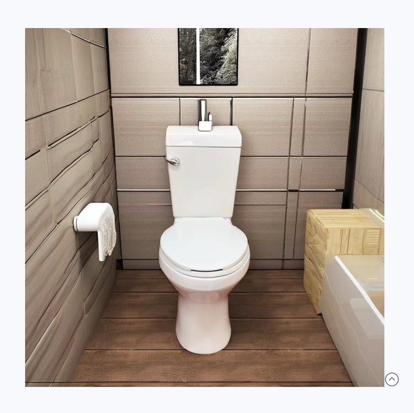 Toilettes Sanitary Ware Wc Water Closet Washdown Ceramic Bathroom Rimless Two Piece Toilet