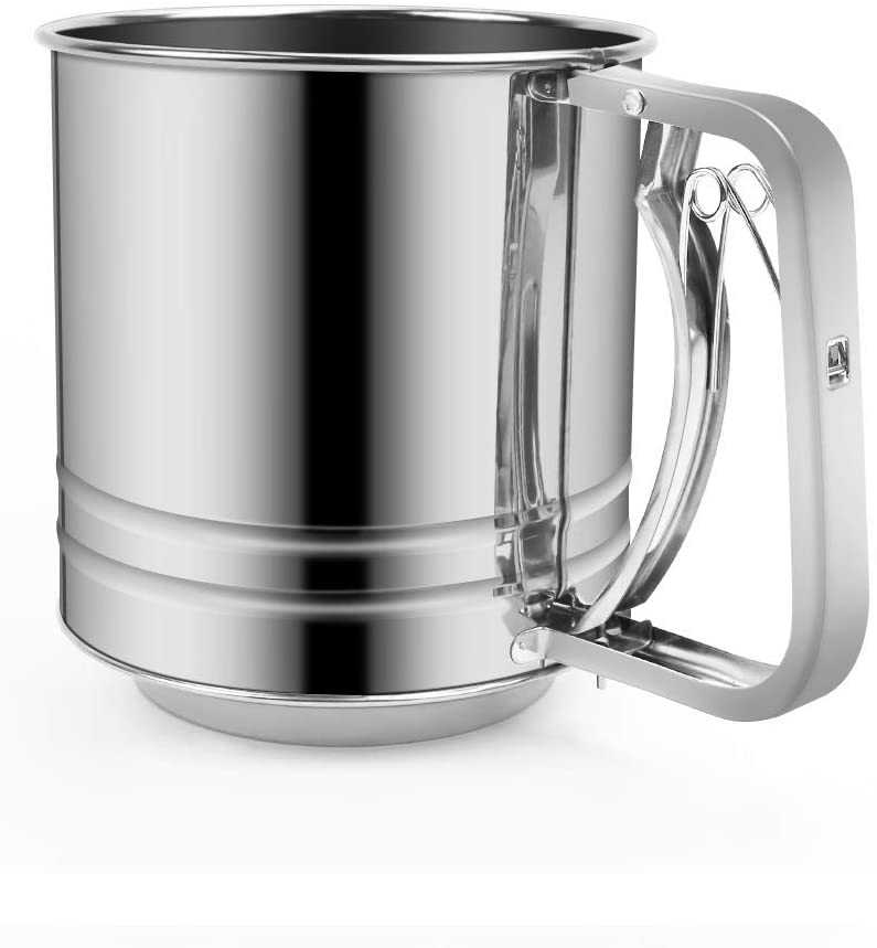 Baking Sifter Hand-held Flour Sifter Baking Sugar Sifter