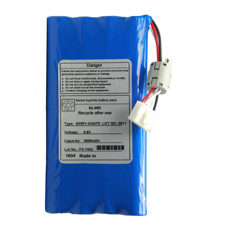 Совместимый Fukuda FX-7402 ЭКГ машина 9,6 v ni-mh аккумуляторная батарея