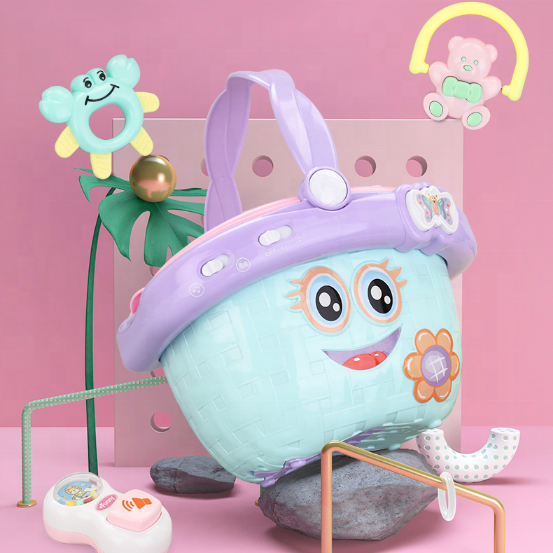 Новое поступление Ролевые Игры развивающие игрушки многофункциональный корзина для хранения погремушка прорезыватель детские