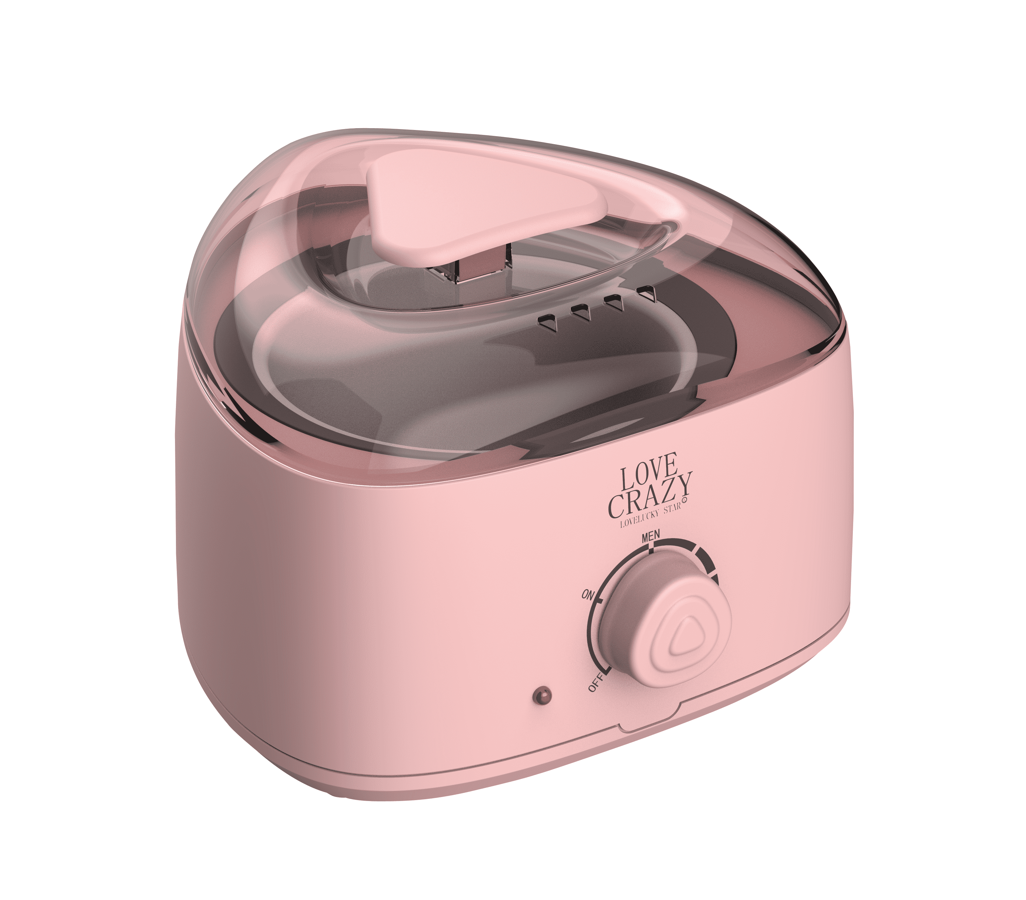 love crazy AX500 In Stock Pot Plastic Heater Warmer Paraffin With Beanhigh Quality Wax Filling Machine