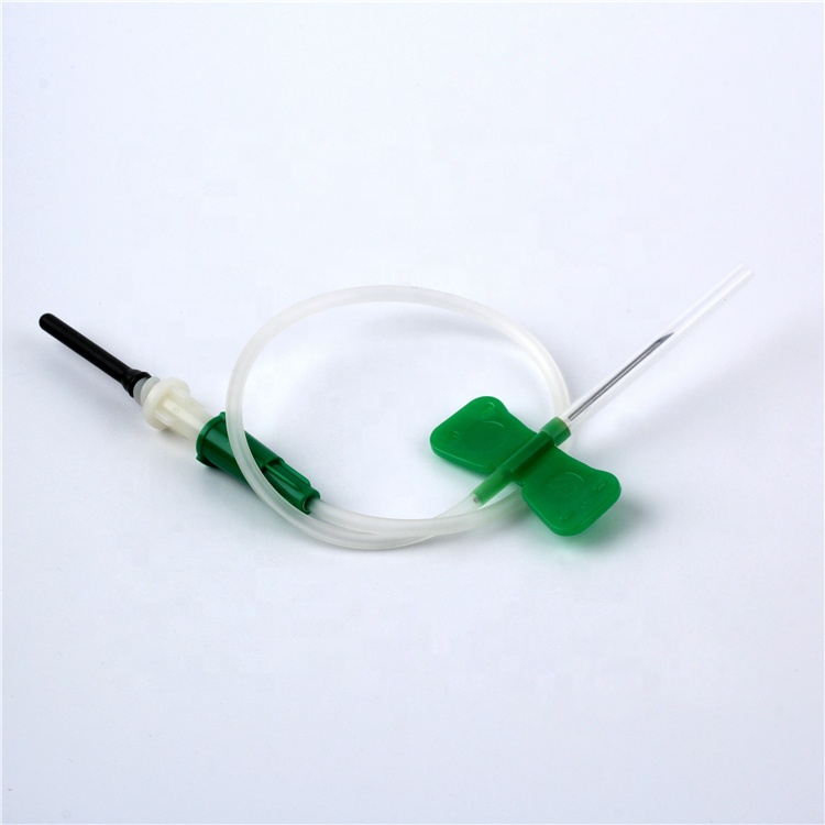 factory cheaper price China Vacuum Butterfly Blood Collection Needle 21G