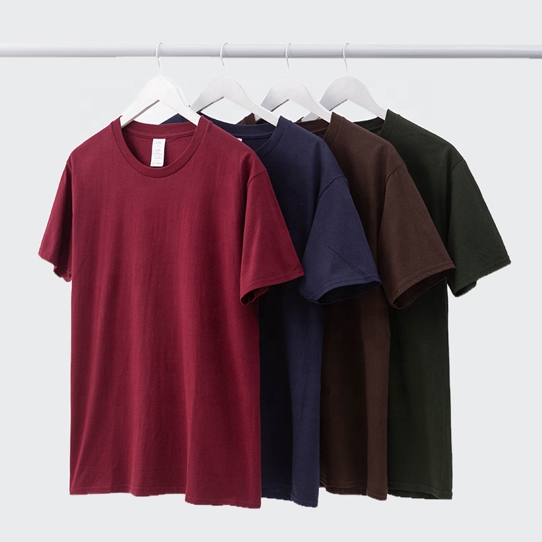 INFLATION 200 gsm 100% cotton t shirt blank custom Logo Team tshirt high quality plain t shirt
