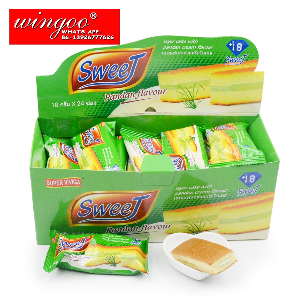 Оптовая продажа 18 г pandam flavor layer cake family share cake