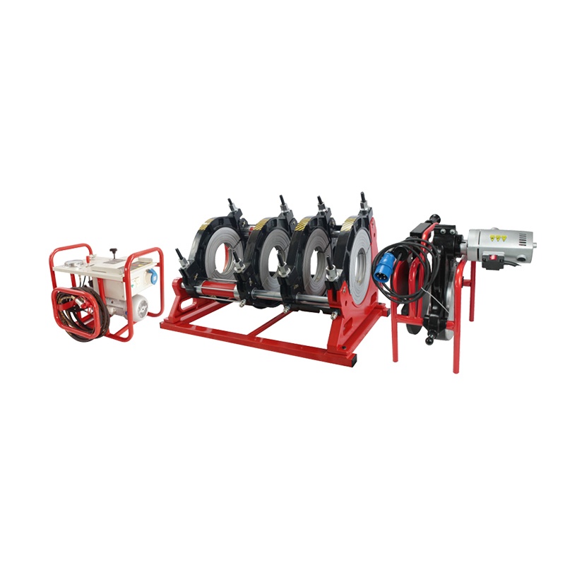 Hydraulic hdpe pipe butt fusion welding machine for plastic pipe