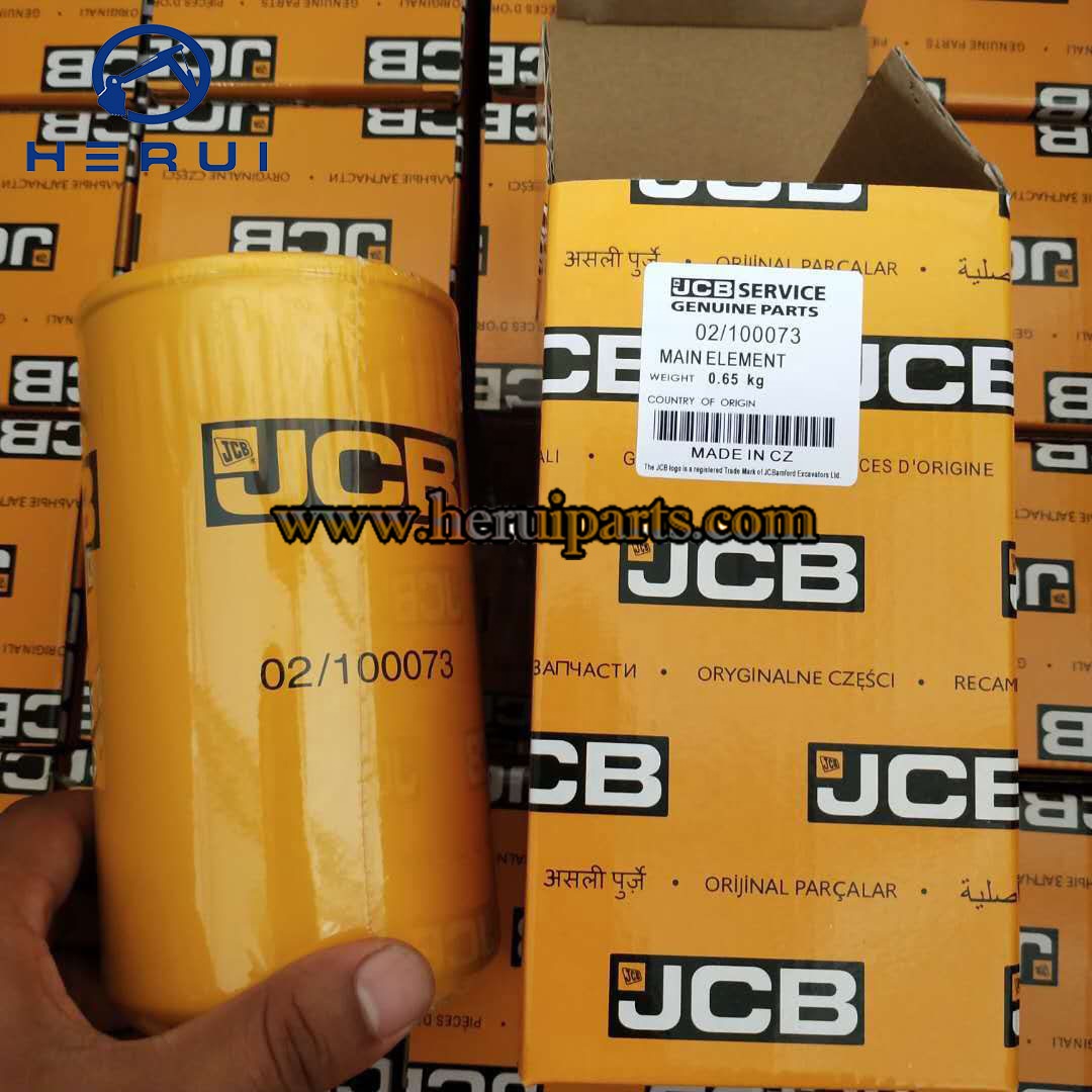 Фильтр a oil для экскаватора JCB 02/100073, запчасти для воздуха