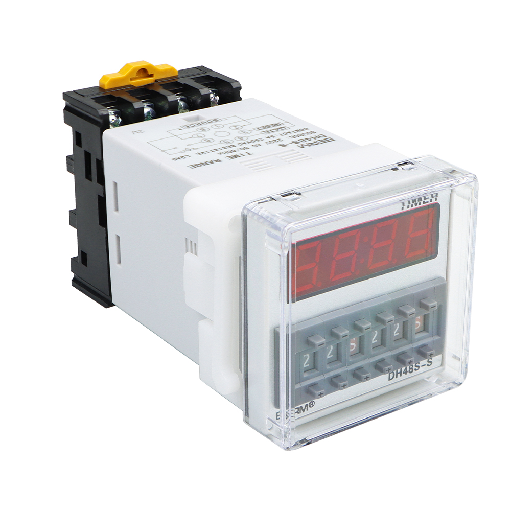 Высокое качество DH48S-S 0,1 s до 99h 24V220V380V цифровой дисплей реле времени цикла времени Управление реле времени контроллер