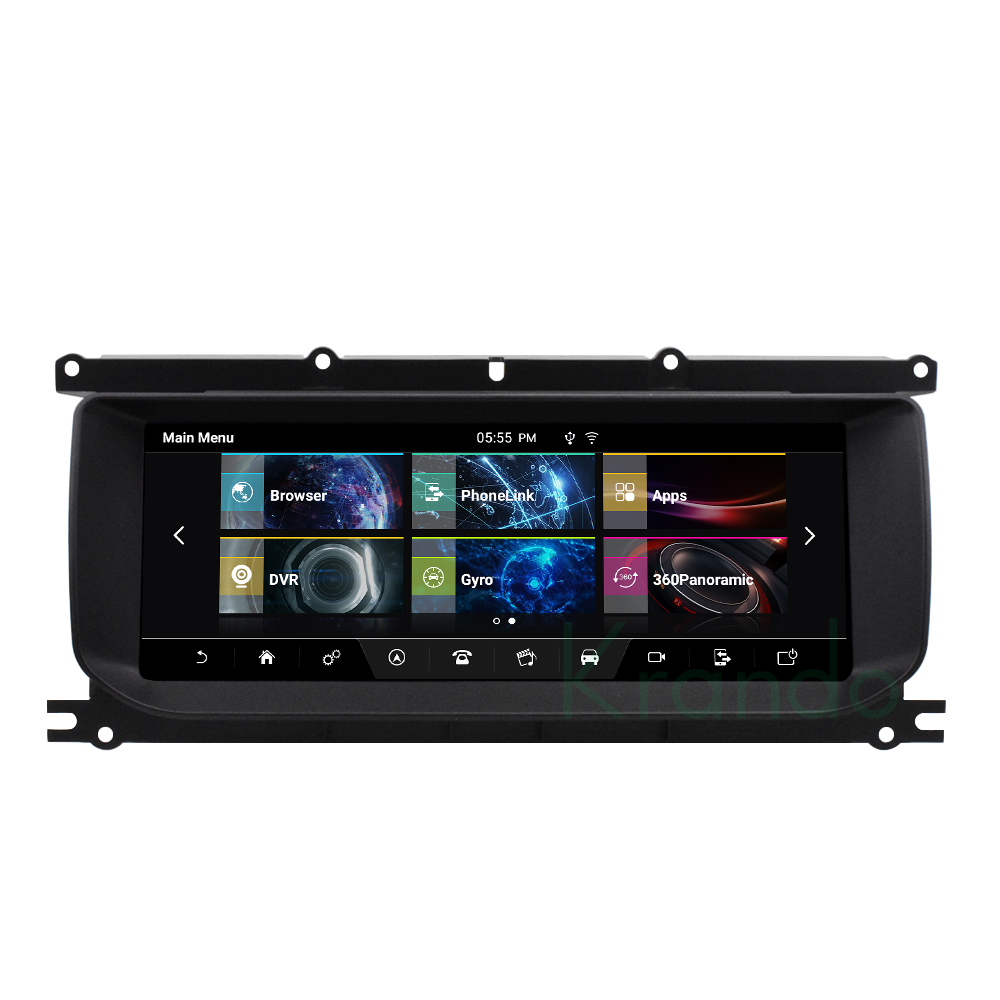 Автомагнитола Krando, 10,25 дюйма, Android 10,0, 4 Гб + 64 ГБ, для Land Rover Range Evoque 2012-2019, Harman, Bosch, GPS, навигация, Wi-Fi