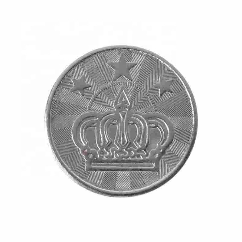 25*2 мм игровой маркер из нержавеющей стали, аркадная игра, монета, пентаграмма, корона, токены, оптовая продажа и Прямая поставка