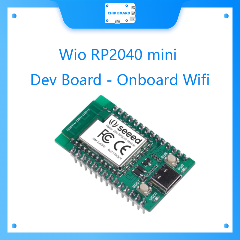 Wio RP2040 mini Dev Board - Onboard Wifi