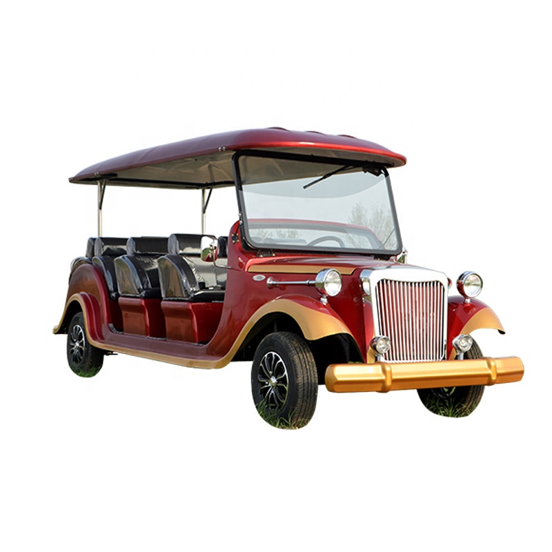 Chinese Manufacture CE Approved Electric Luxury Classic Car For Scenic Area