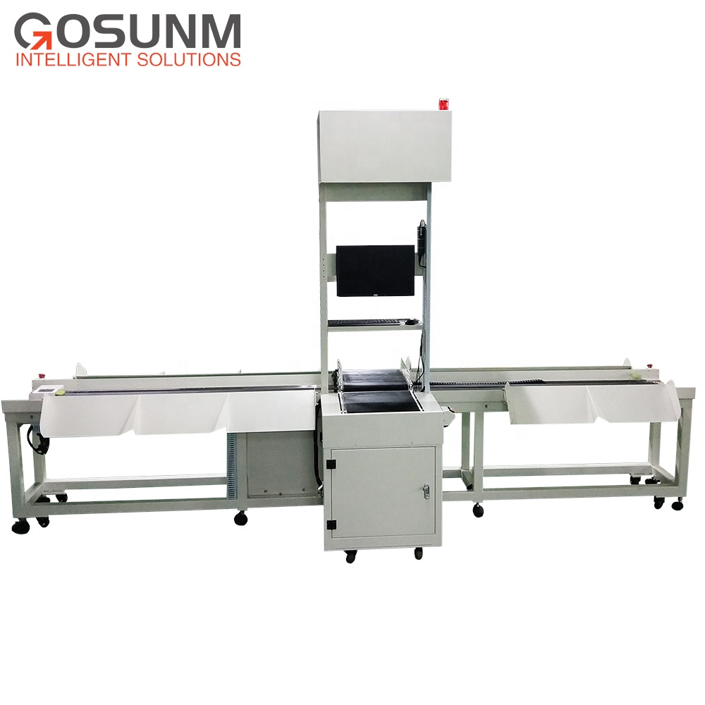 Gosunm Auto dimensioning weighing scanning equipment Small parcel sorting system
