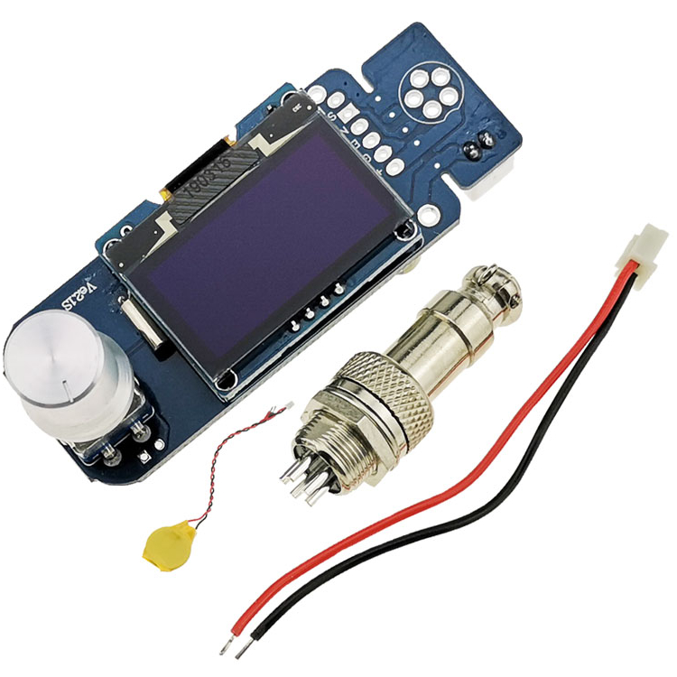 Паяльная станция STM32 OLED T12 с наконечниками, контроллер V2.1S, сварочные инструменты, оловянный насос Suntion