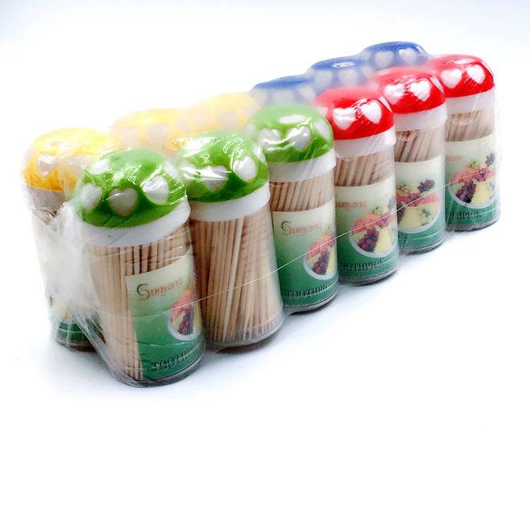 Manufacturer Wholesale Can Be Used For Cocktail Decoration Disposable Bamboo Toothpicks