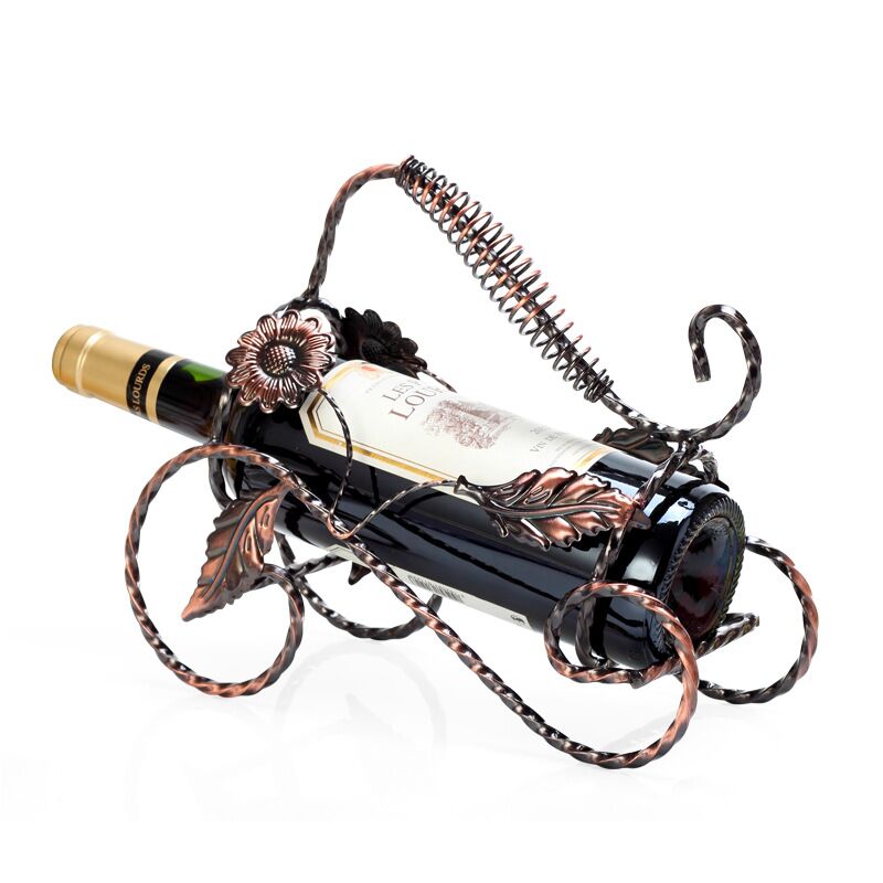 Hot New Sunflower Wine Racks European Style Home Decoration Use Wine Rack