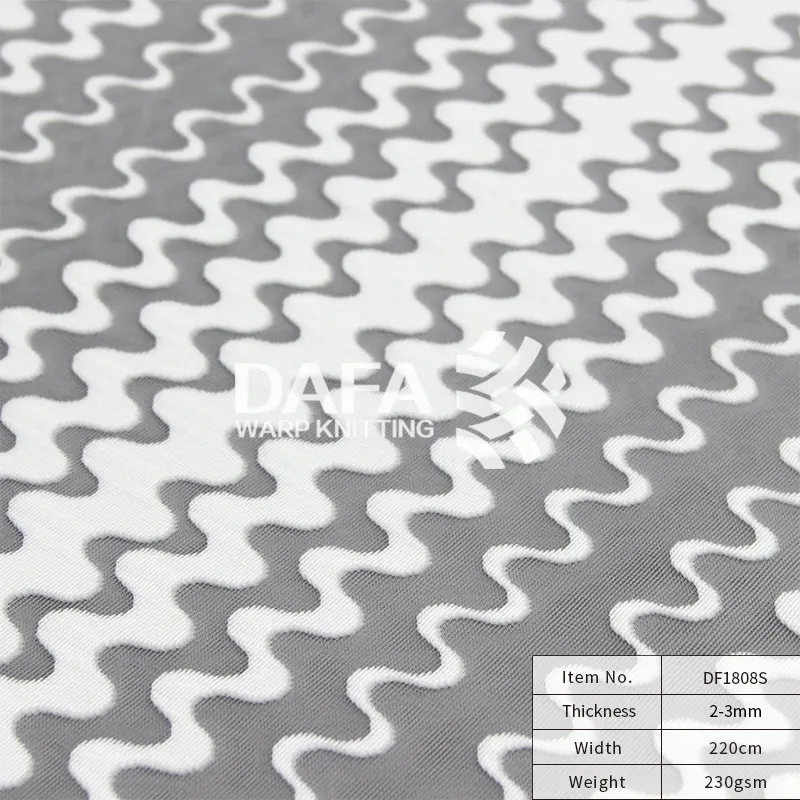 Full Function Warp Knitted 3D Polyester Spacer Mesh Fabric For Sports Shoes Insole Clothing Mattress