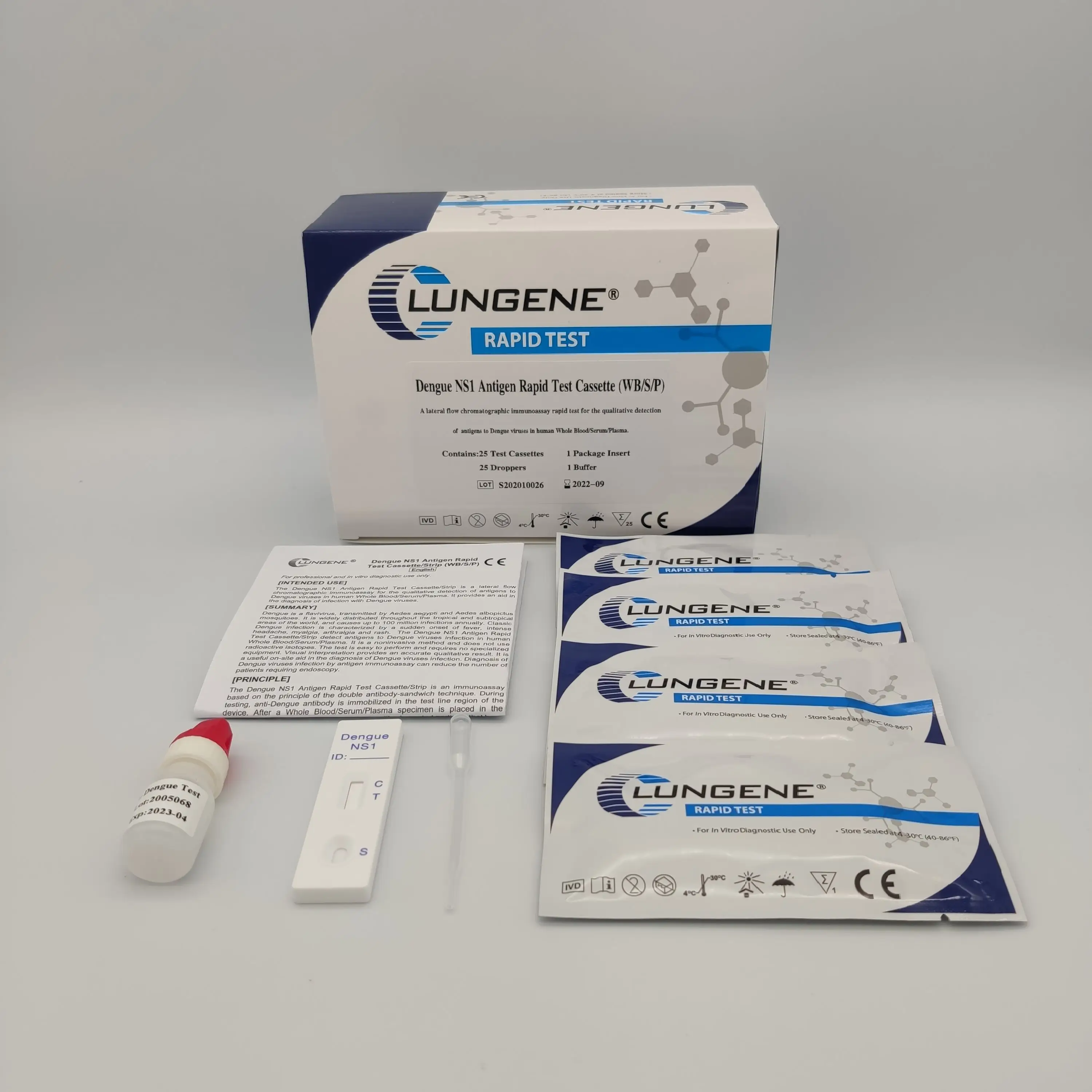 Wholesale Dengue Combo Test Kit IgG/IgM/NS1 Rapid Test kit