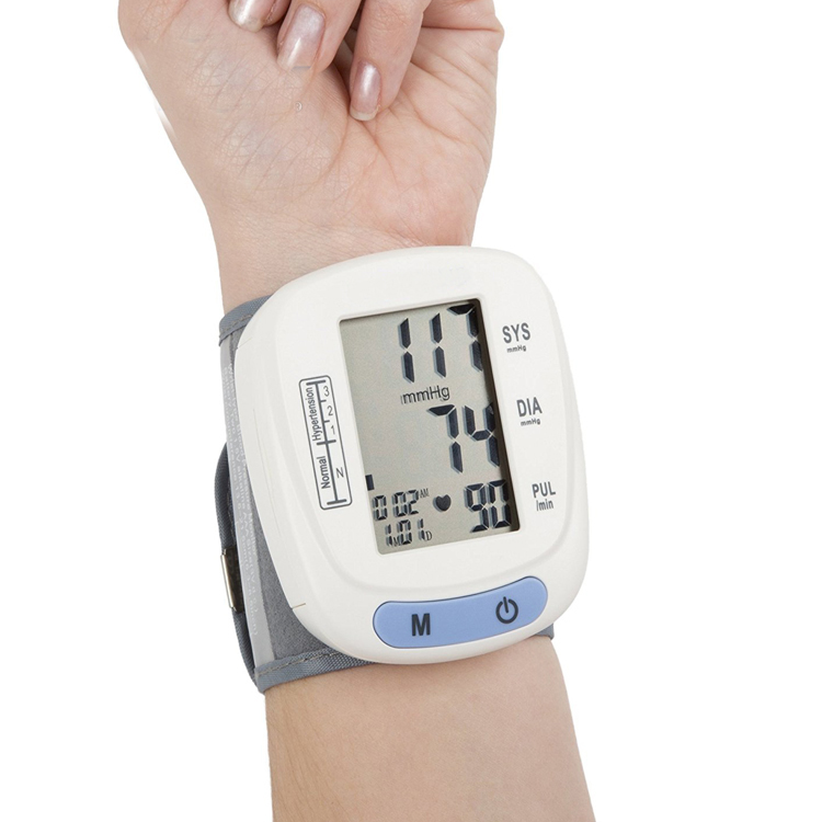 Auto Test Heart Rate Medical Digital Blood Pressure Monitor BP Machine