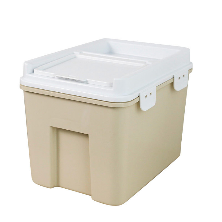 Multi-color large-capacity sealed moisture-proof pet food storage bucket