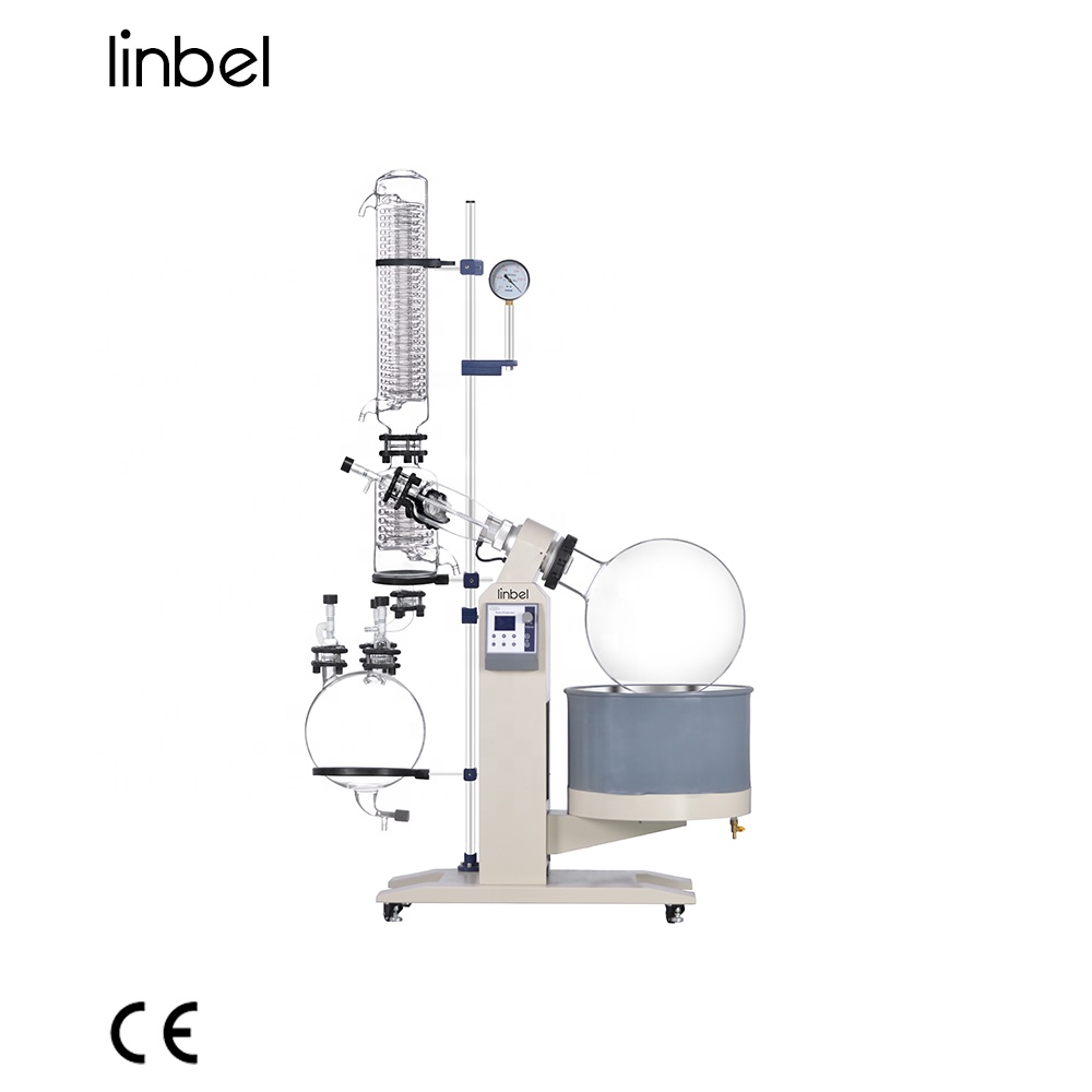 Linbel дешевый лабораторный спиртовой роторный испаритель для охладителя, 5 л, 10 л, 20 л, 50 л, 100 л
