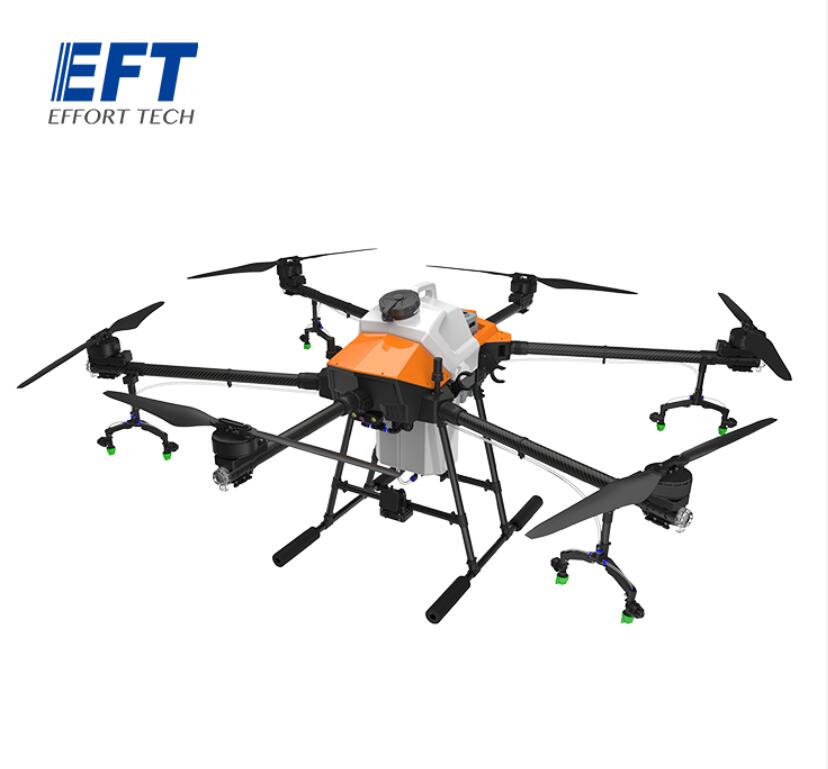 2021 Новый EFT G630 6-осевой 30L 30 кг сельскохозяйственный распылитель Дрон 8L насос VD32 T12 H12 K ++ K3A V7 с комплектом питания Hobbywing X9 PLUS