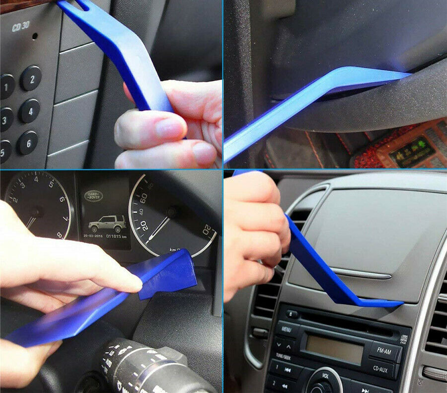 Universal car door and interior removal tool kit