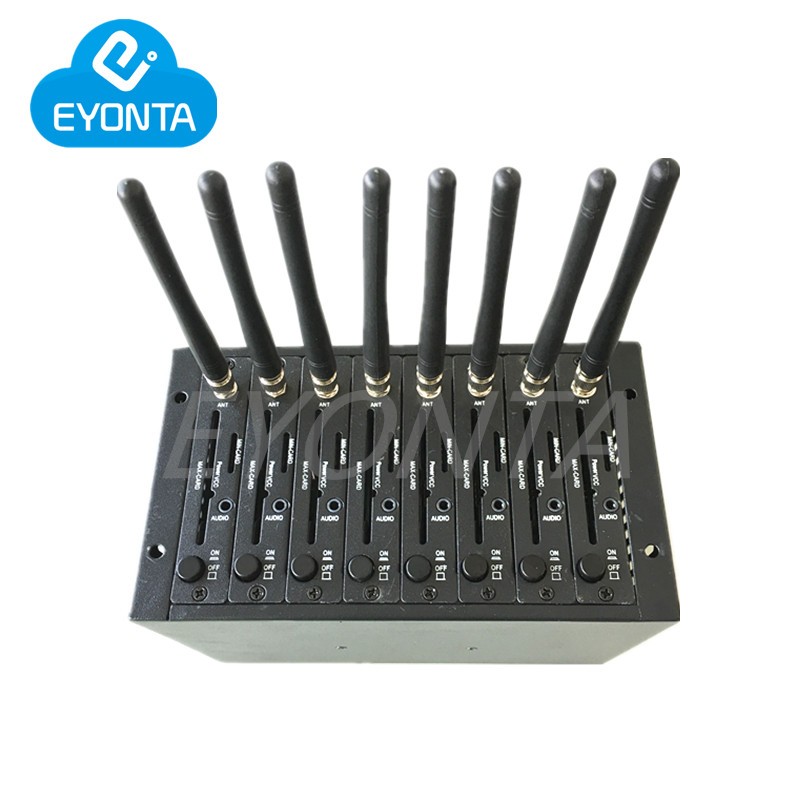 Quad band 8 портов gsm sms модем Wavecom Q24plus отправки смс модемный пул